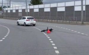 В Казани пожилой электровелосипедист погиб в ДТП с легковушкой