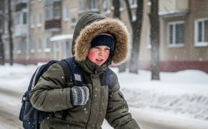 Температурные нормы отмены уроков в школах при морозе