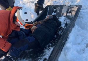 В Высокогорском районе Татарстана лыжник тяжело пострадал, врезавшись в дерево