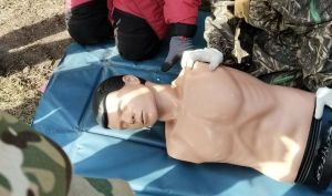 В Татарстане школьники учатся первой помощи на «Зарнице 2.0»