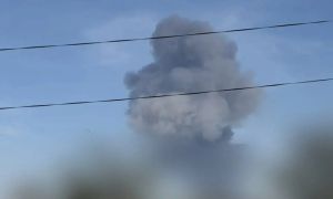 В Нижнекамске очевидцы зафиксировали задымление в районе города