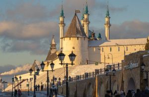 В Казанском Кремле не выдержала деревянная кровля из-за рекордных снегопадов