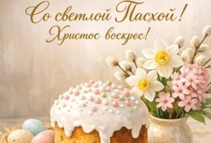 Со Светлой Пасхой!