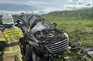 В Татарстане пассажирка погибла в ДТП с перевернувшейся иномаркой