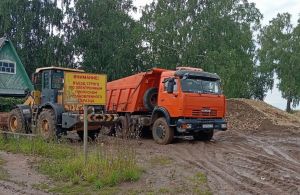 В садовом обществе «Дружба» ремонтируют дороги после проблем с проездом