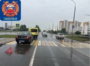 В Челнах 89-летний водитель сбил девушку на пешеходном переходе