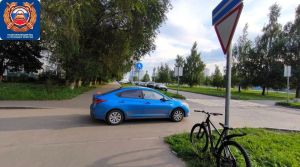 В Набережных Челнах Hyundai сбил 13-летнего велосипедиста
