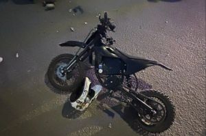 В Набережных Челнах электромотоцикл столкнулся с Lada