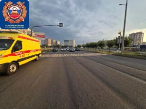 В Челнах автомобиль сбил 11-летнего велосипедиста на пешеходном переходе