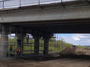 На Боровецком мосту в Челнах ограничили движение из-за строительных работ