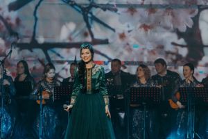 Певица из Татарстана Саида Мухаметзянова на шоу «Голос» в Узбекистане