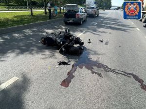 В больнице Челнов скончался мотоциклист после серьёзного ДТП с легковушкой