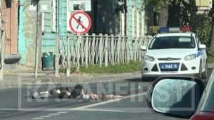 Момент смертельного ДТП в Казани попал на видео