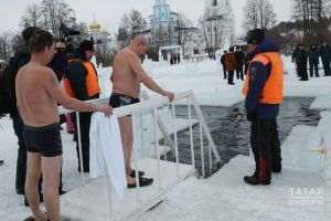 В Татарстане введут штрафы за купание в необорудованных местах на Крещение