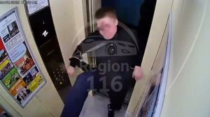 В Казани задержан парень за разрушение лифта и повреждение авто