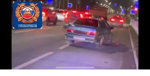 В Челнах задержали пьяного водителя легковушки