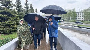 Мэр Набережных Челнов проверил готовность к 80-летию Победы