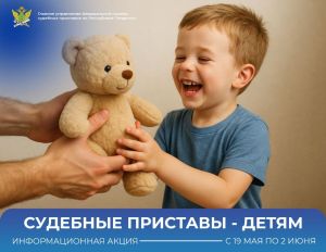 В Татарстане стартовала акция «Судебные приставы — детям»