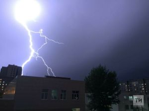 В Татарстане ожидаются грозы и ветер до 23 м/с: жителей просят быть осторожными