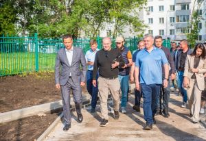 Наиль Магдеев оценил ремонт дворов в 7-м комплексе Челнов