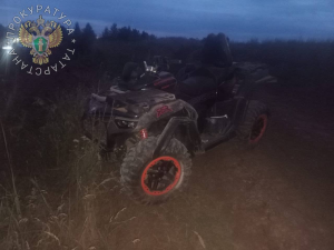 В Тукаевском районе пара погибла в ДТП на квадроцикле