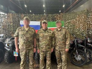 Мэр Челнов Наиль Магдеев посетил зону СВО и встретился с бойцами