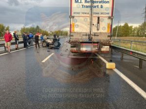 На трассе М7 в Татарстане погиб водитель квадроцикла