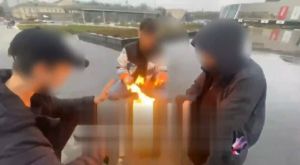 В Казани оштрафовали подростка за тушение Вечного огня снегом