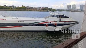Впервые в Челнах проходит тестовый рейс судна «Метеор-2020»