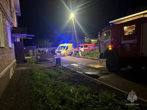 Альметьевском районе пожарные спасли троих детей из задымленного дома
