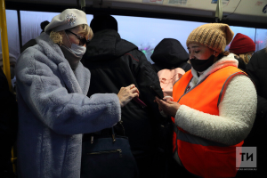 В Казани пассажир напал на кондуктора автобуса