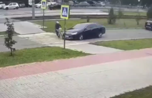 В Нижнекамске водитель сбил велосипедиста на пешеходном переходе