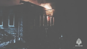 В Татарстане при пожаре из-за непотушенного окурка погибли отец и сын