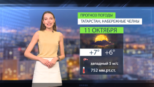 Прогноз погоды в Набережных Челнах на 11 октября