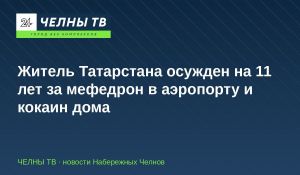 Житель Татарстана осужден на 11 лет за мефедрон в аэропорту и кокаин дома