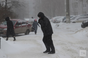 МЧС напомнило жителям Татарстана о мерах безопасности при морозах и ветре