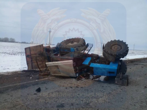 В ДТП с трактором в Татарстане погибли четыре человека