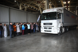 «КАМАЗ» отправил 26-й гуманитарный конвой в зону СВО