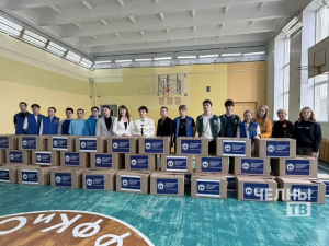 Студенты Челнов собирают гумпомощь для жителей Донбасса