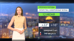 Прогноз погоды в Набережных Челнах на 12 июня 2026 г.