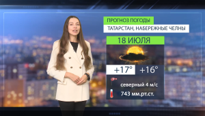 Прогноз погоды в Набережных Челнах на 18 июля 2026 г.