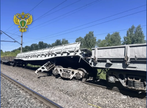 В Татарстане началась проверка после схода вагонов с рельсов