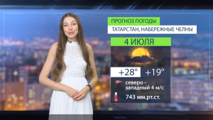Прогноз погоды в Набережных Челнах на 4 июля 2026 г.