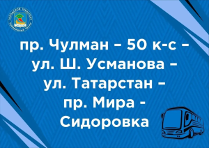 После Дня строителя в Челнах организуют автобусы по 9 направлениям