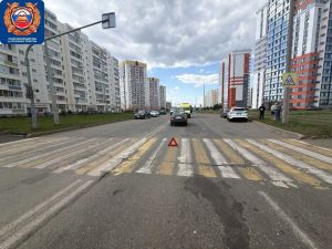 В Челнах Lada Granta сбила девочку на пешеходном переходе