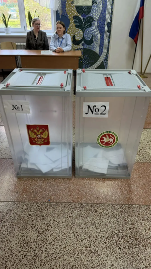 На участке №2121 в первый день выборов проголосовали 35%