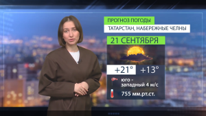 Прогноз погоды в Набережных Челнах на 21 сентября