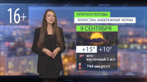 Прогноз погоды в Набережных Челнах на 9 сентября