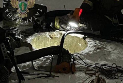 В Менделеевске в колодце у стихийной горки погибли двое детей