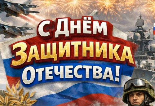 С Днем защитника Отечества: слова поддержки и благодарности